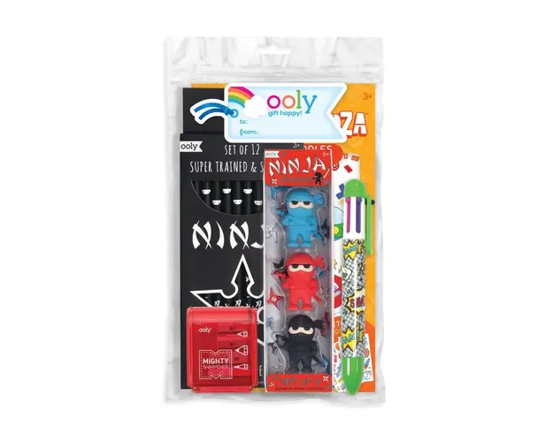 Set cadou Ooly Happy pack, Cool ninjas