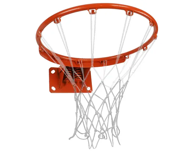 Inel de baschet din otel plin si doua amortizoare, Action One, dimensiune oficiala 45 cm