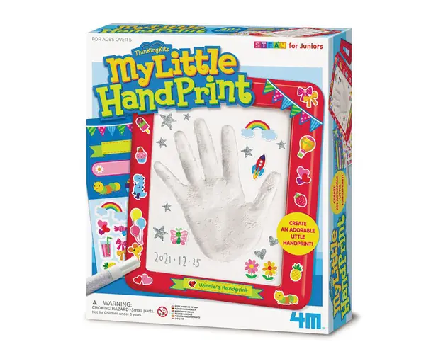 Kit creativ, 4M, Mica mea amprenta, Thinking Kits