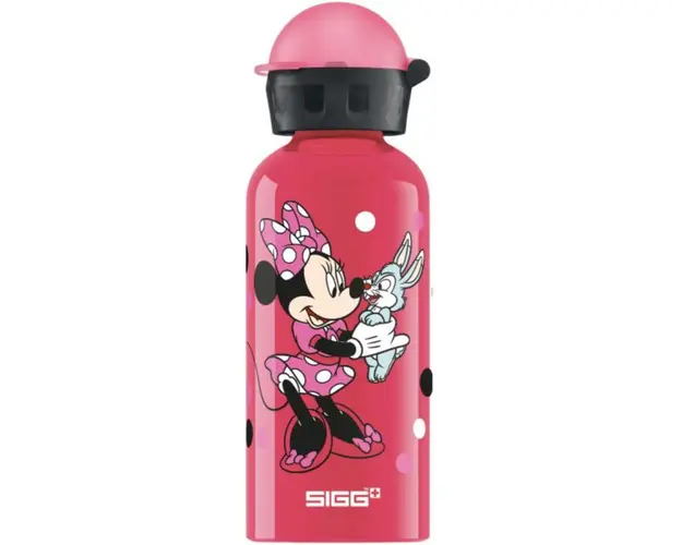 Bidon din aluminiu, Sigg, Minnie Mouse, 0.4l