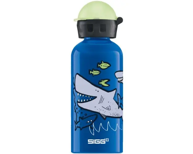 Bidon din aluminiu, Sigg, Sharkies, 0.4l