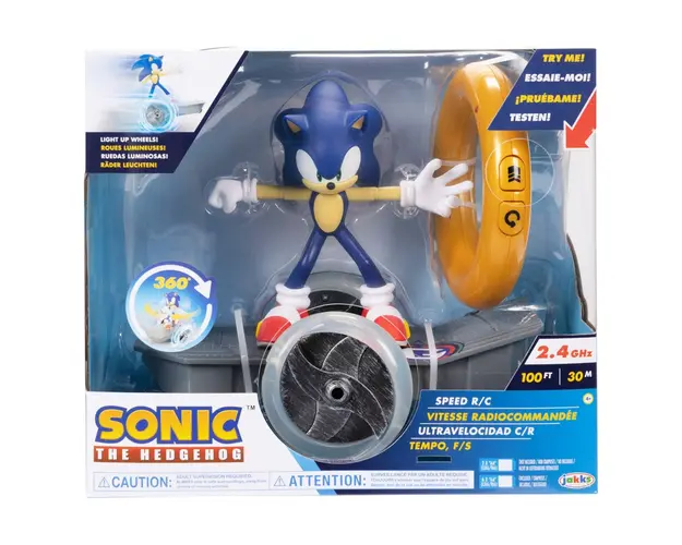 Figurina Sonic cu skateboard, Nintendo Sonic