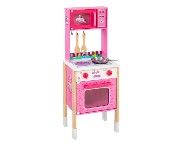 Set bucatarie din lemn, Barbie, Epic Chef