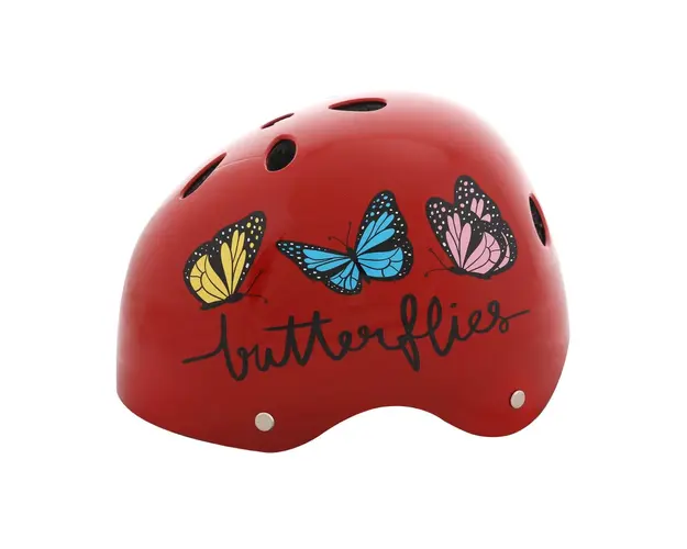 Casca de protectie, Street Jam, Fairy Princess, Marimea S, Rosu