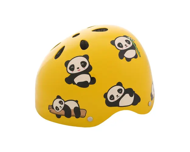 Casca de protectie, Street Jam, Lazy Panda, Marimea S, Galben