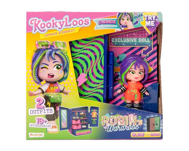Set de joaca, Kookyloos, Dressingul lui Robin