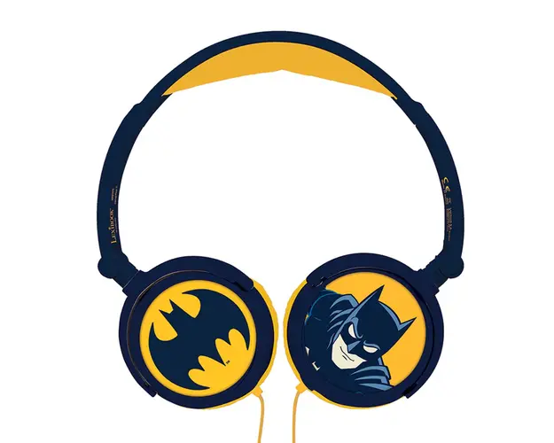 Casti audio cu fir pliabile, Lexibook, Batman