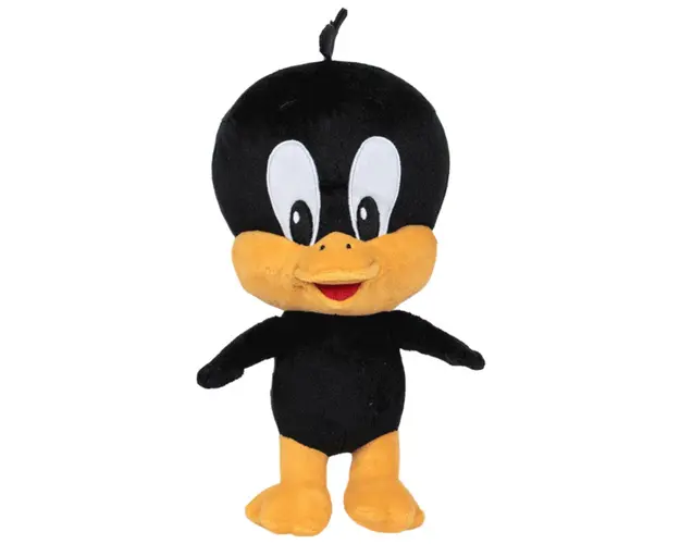 Jucarie de plus Play by Play, Daffy Duck Baby Looney Tunes, 28 cm