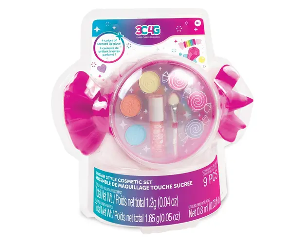 Set de cosmetice, 3C4G, Sugar Style Cosmetic, 9 piese