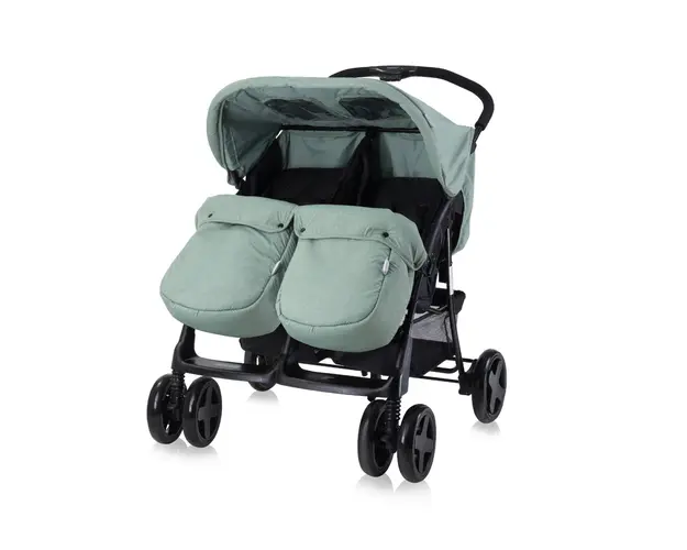 Carucior pentru gemeni Lorelli Twin, Green