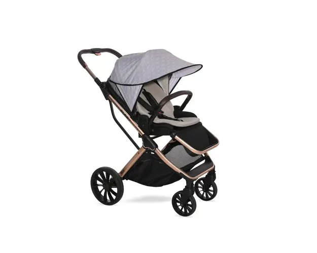 Copertina pentru carucior, model universal, protectie solara Lorelli, Grey Trees