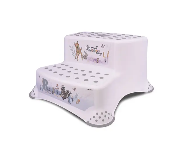 Inaltator dublu pentru baie, antiderapant, Lorelli, Disney, Bambi White