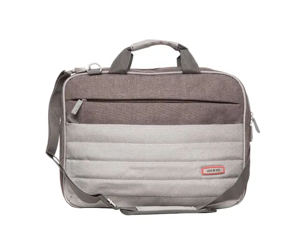 Geanta pentru laptop Lamonza Siena, gri, 38 x 29 x 6 cm