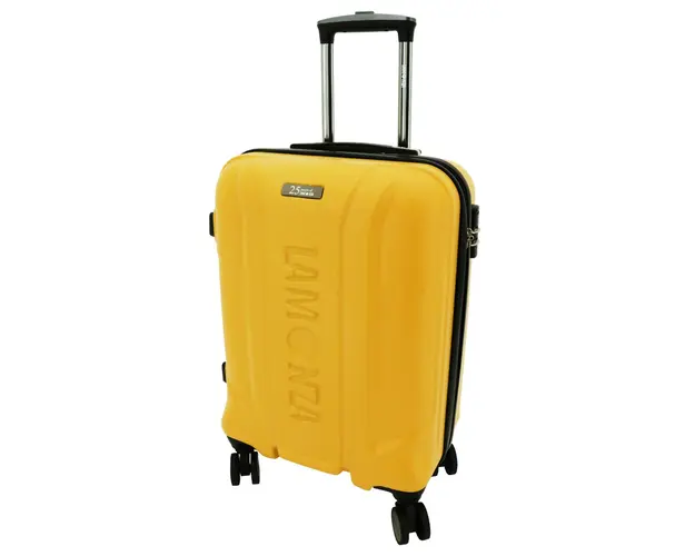 Troler Lamonza Glamour, galben, 55 x 39 x 23 cm