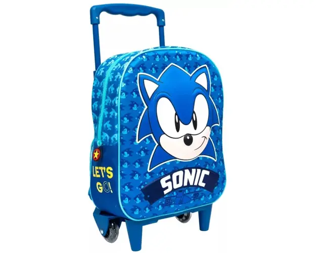 Ghiozdan tip troller, Sonic, 3D