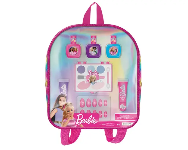Set de machiaj in rucsac, Barbie