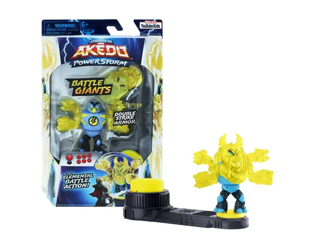 Figurina cu accesorii, Akedo Power Storm Battle Giants, Thoraxis