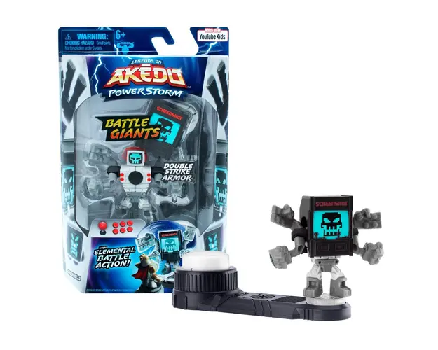 Figurina cu accesorii, Akedo Power Storm Battle Giants, Screenshot 2.0