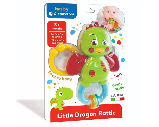 Jucarie dentitie, Clementoni, Dragon