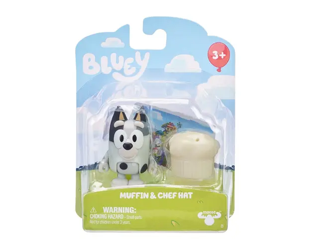 Set figurina, Bluey, Story Starter, Muffin si Chef Hat