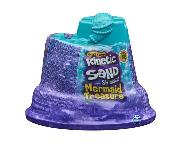 Set de joaca cu nisip, Kinetic Sand, Castelul Sirenelor, 20137316