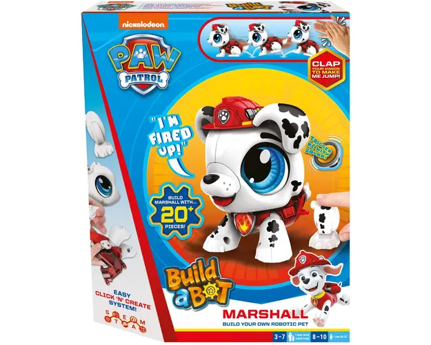 Robot Paw Patrol Build a Bot, Marshall, 20 piese