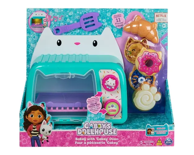 Cuptor pentru prajituri Cakey, Gabbys Dollhouse