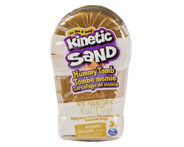 Set de joaca cu nisip si forme, Kinetic Sand, Mummy Tomb, 20138825