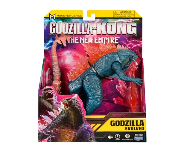 Figurina articulata cu accesoriu, Monsterverse, Godzilla Evolved, 15 cm