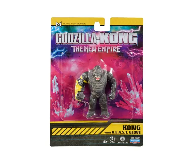 Figurina articulata, Monsterverse, Kong with B.E.A.S.T. Glove, 8 cm