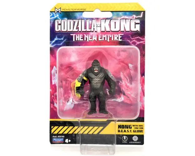 Mini figurina, Monsterverse, Kong with B.E.A.S.T. Glove, 5 cm