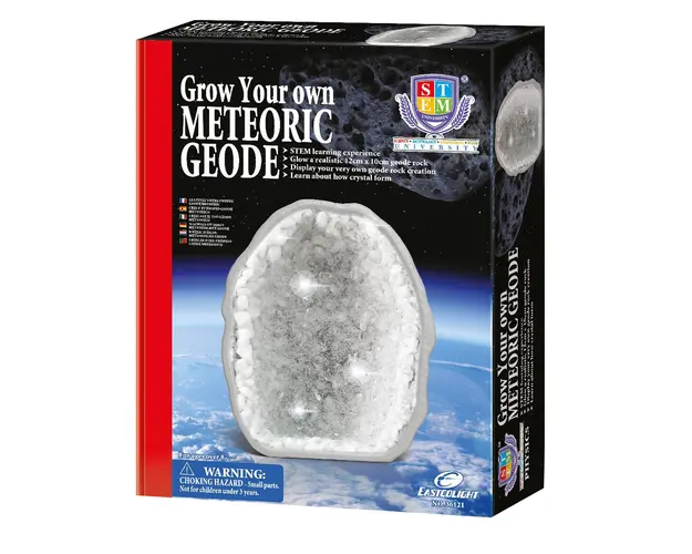 Set educativ, Eastcolight, Creeaza o geoda meteorica, Alb