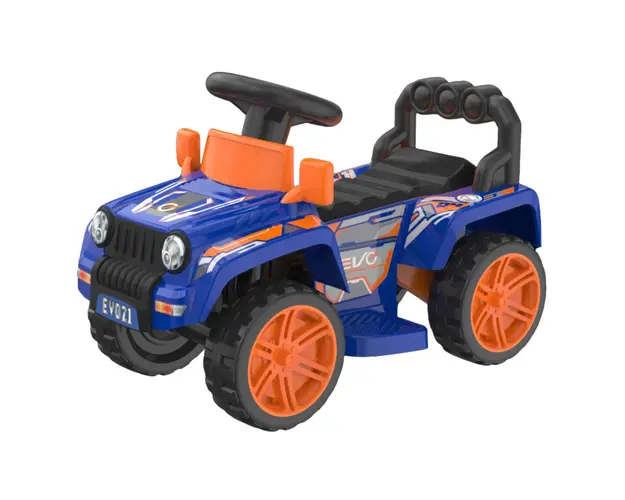 Masinuta electrica Evo, Zoom 4x4, Albastru