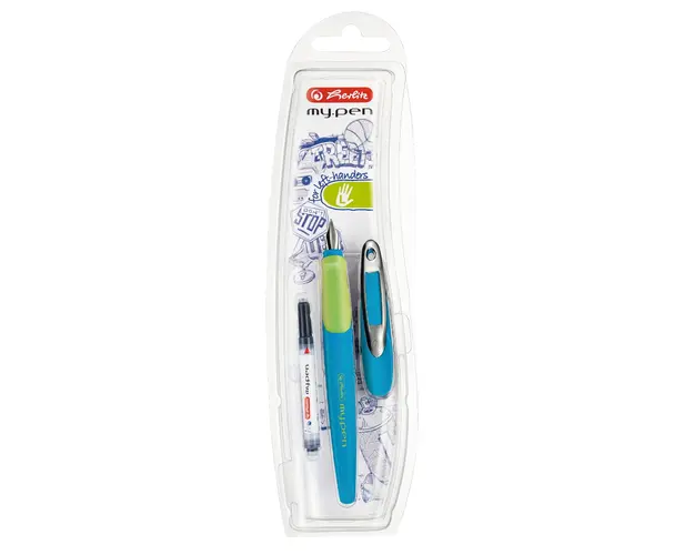 Stilou cu penita L Herlitz My Pen, Albastru