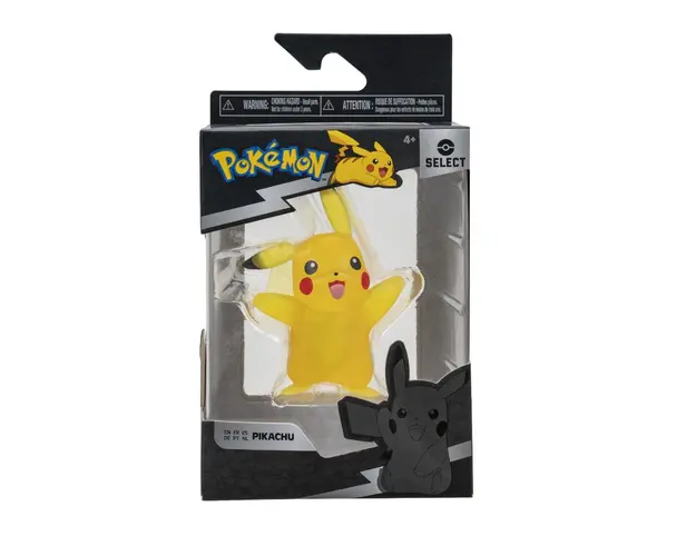 Figurina Pokemon, Select Translucent, Pikachu, 7 cm