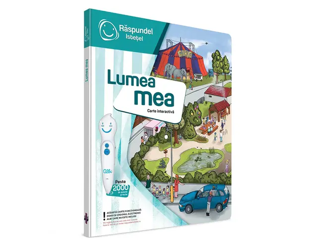 Carte interactiva, Raspundel Istetel, Lumea mea