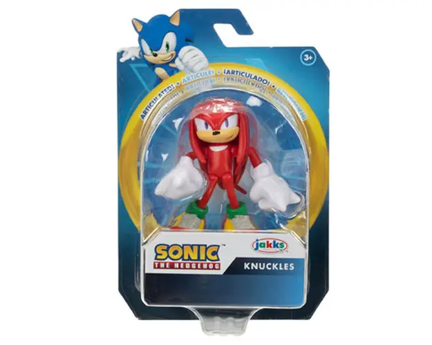 Figurina articulata, Sonic the Hedgehog, Knuckles, 6 cm