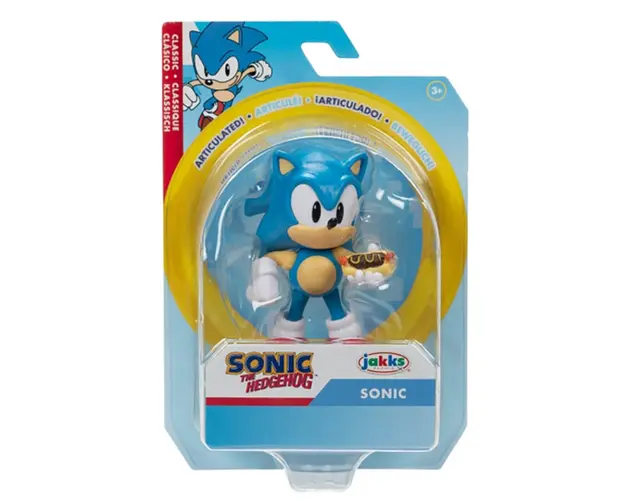 Figurina articulata, Sonic the Hedgehog, Sonic, 6 cm