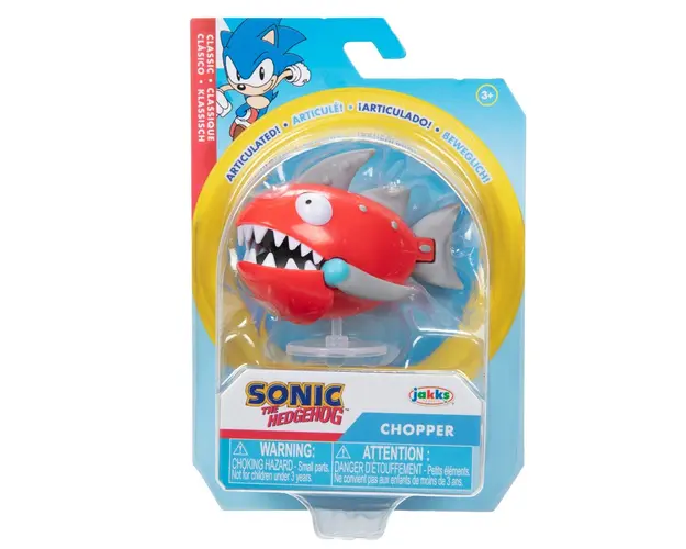 Figurina articulata, Sonic the Hedgehog, Chopper, 6 cm