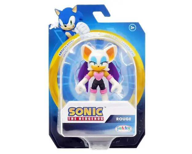 Figurina articulata, Sonic the Hedgehog, Rouge, 6 cm