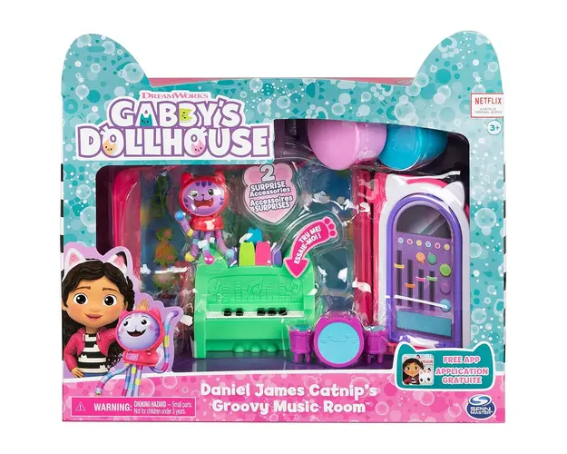 Set de joaca Gabbys Dollhouse, Camera de muzica a lui Daniel James Catnip, 20145703