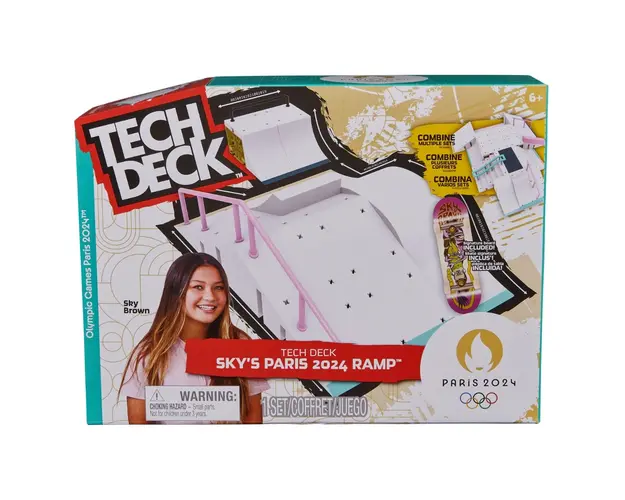 Set de joaca, Tech Deck, Olympic Park Paris 2024, Sky Brown, 20147129