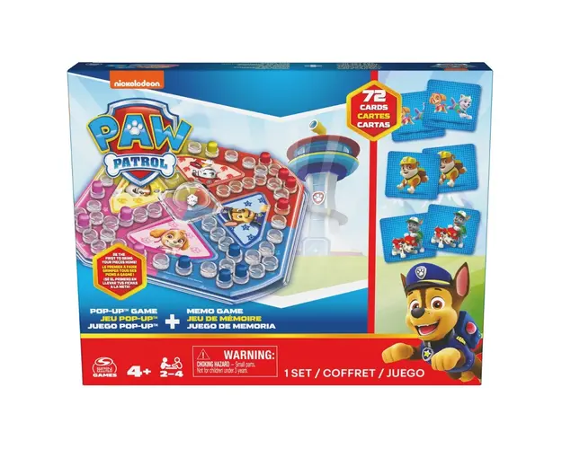 Joc de societate, Paw Patrol, Pop-Up, 20141685