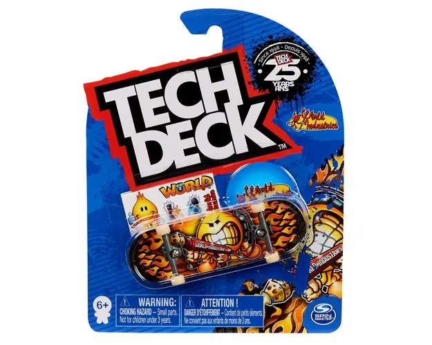 Mini placa skateboard Tech Deck, World Industries, 20142047