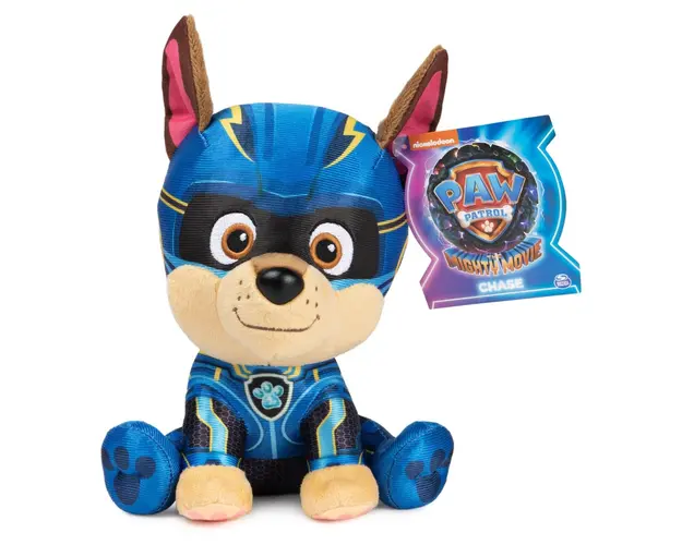 Jucarie de plus, Paw Patrol, Chase, 15 cm, 20143331