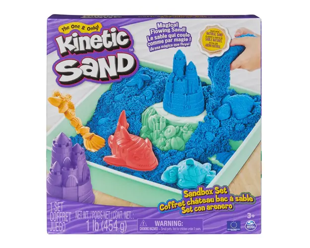 Nisip kinetic cu forme de modelat, Kinetic Sand, 20142934