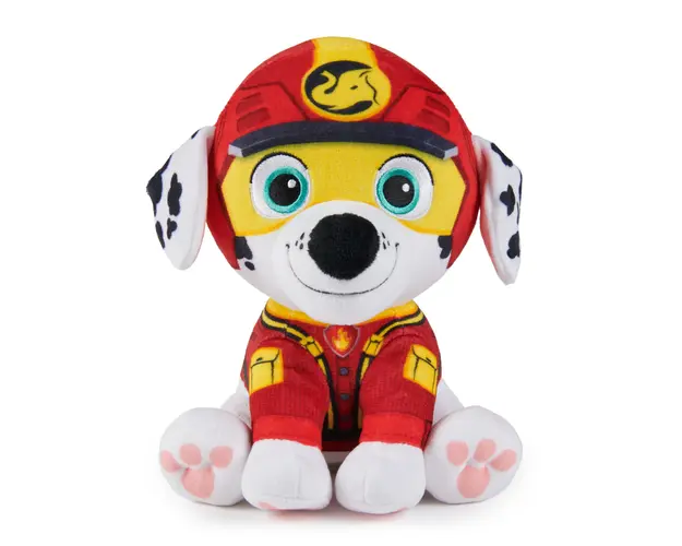 Jucarie de plus, Paw Patrol, Jungle Pups, Marshall, 20 cm, 20144249