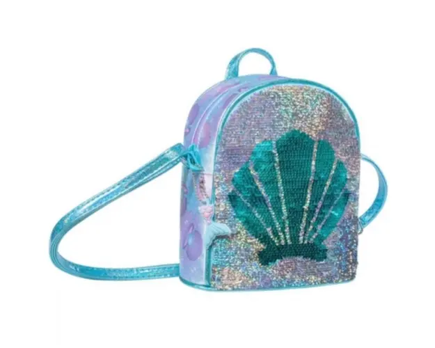 Geanta-Rucsac Fun Time, Tiger Family, motiv Glitzy Mermaid
