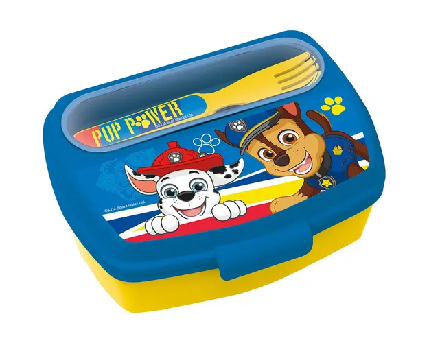 Caserola de pranz cu tacamuri, Stor, Paw Patrol