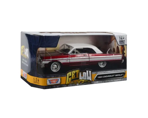 Masinuta Motormax, 1964 Chevrolet Impala, Get Low, 1:24